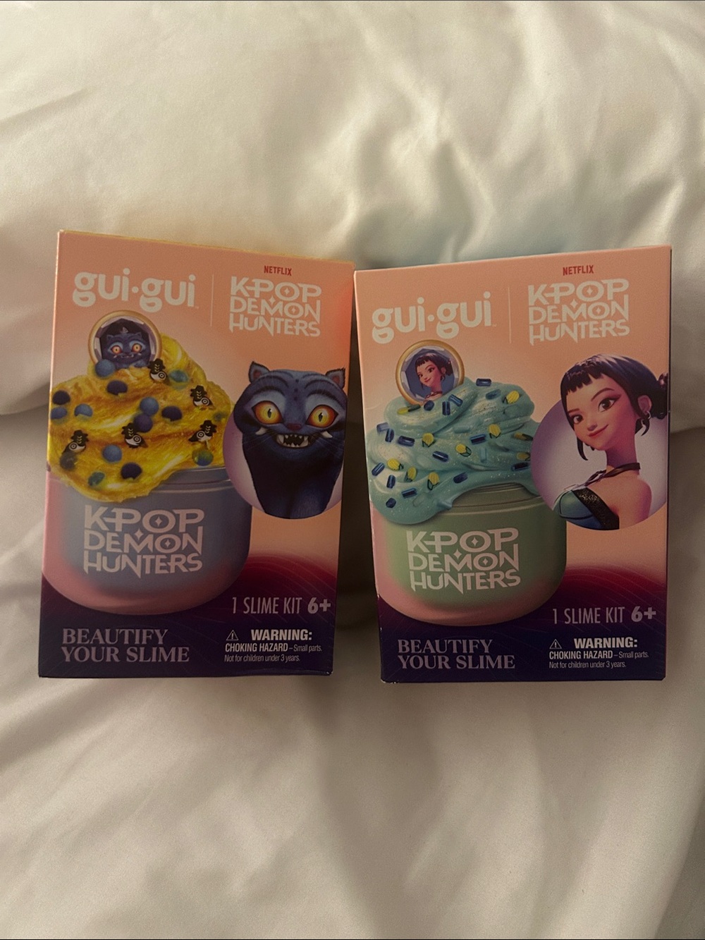 2 Gui Gui KPOP Demon Hunters Kids Slime Kit